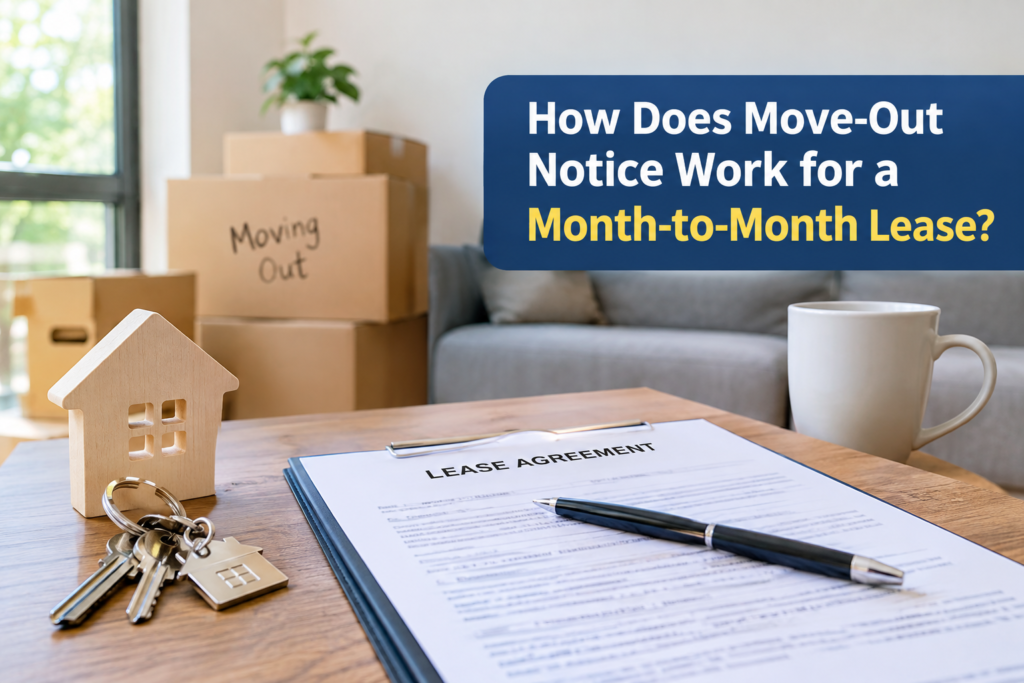 How Does Move-Out Notice Work for a Month-to-Month Lease?