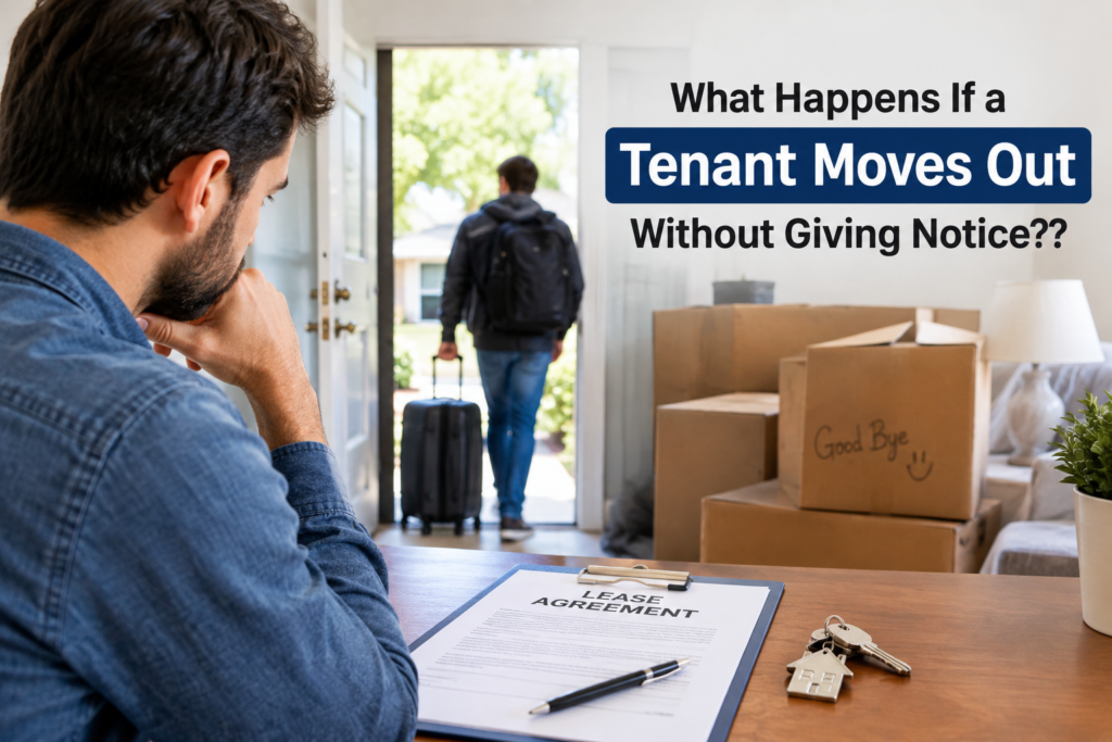 What Happens If a Tenant Moves Out Without Giving Notice?