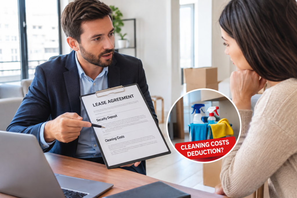 Can a Landlord Deduct Cleaning Costs From a Security Deposit?