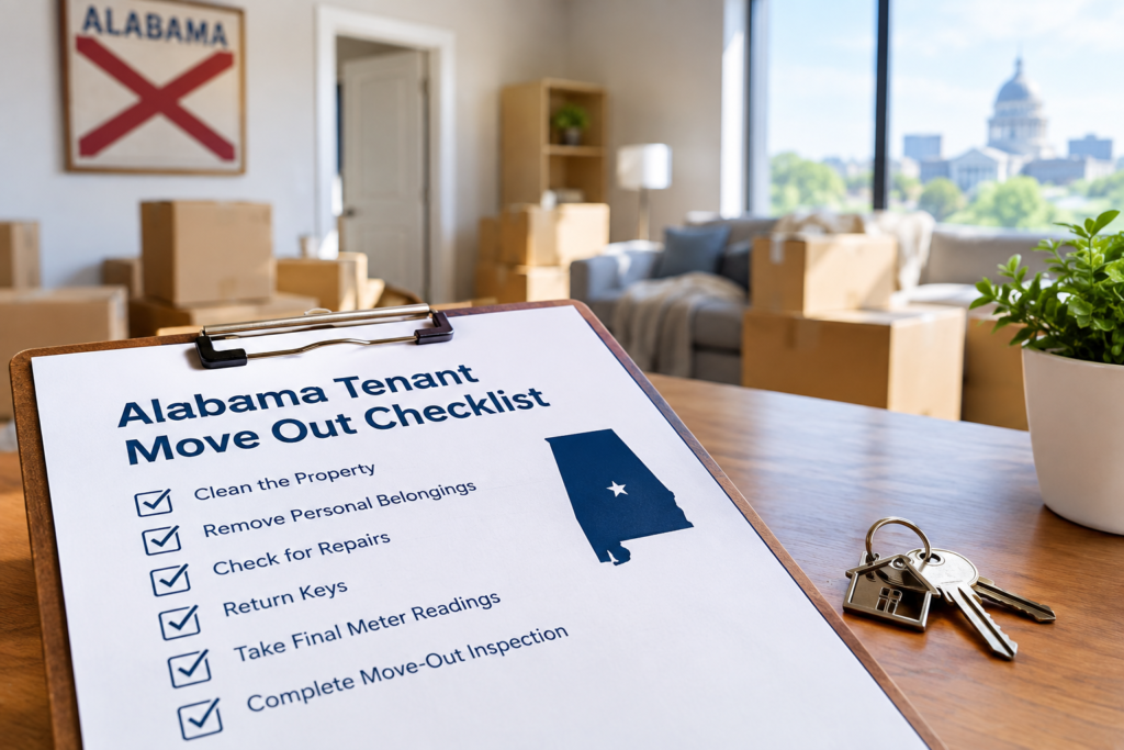 Alabama Tenant Move Out Checklist