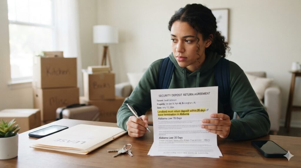 How Many Days Does a Landlord Have to Return a Security Deposit in Alabama?