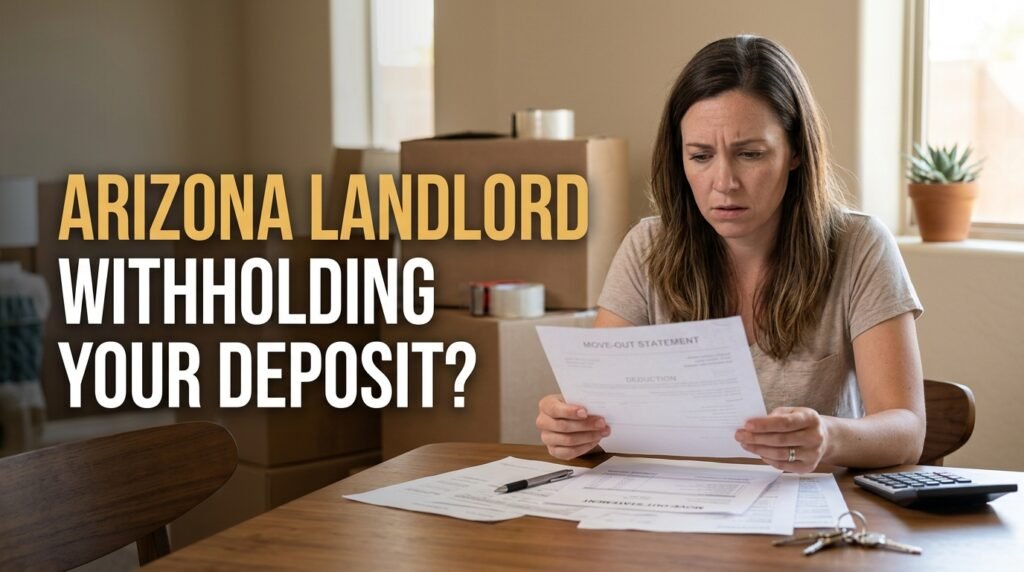 Arizona Landlord Withholding Security Deposit